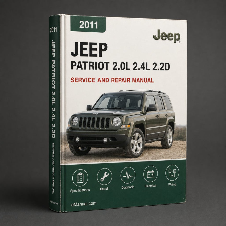 Jeep Patriot 2.0L 2.4L 2.2D 2011-2017 Service Repair Workshop Manual
