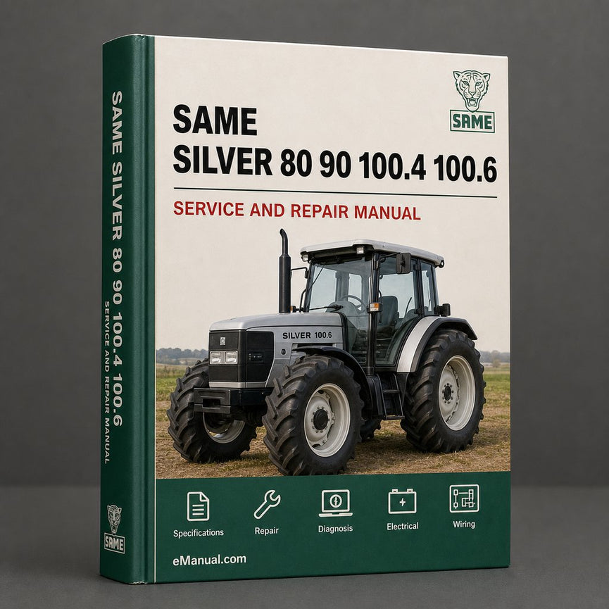 Same Silver 80 90 100.4 100.6 Service Workshop Repair Manual