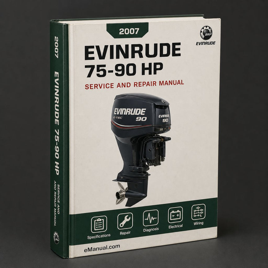 Download Service & Repair Manual Evinrude 75-90 hp 2007 PDF