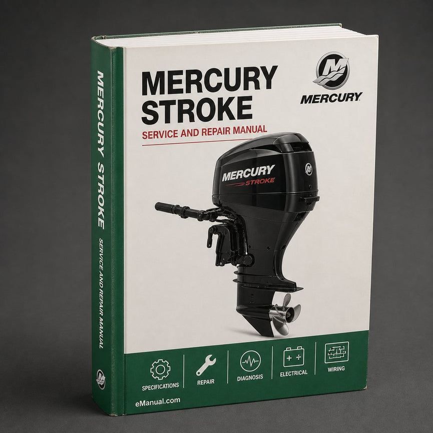 Service & Repair Manual Mercury 4 5 6 4 stroke