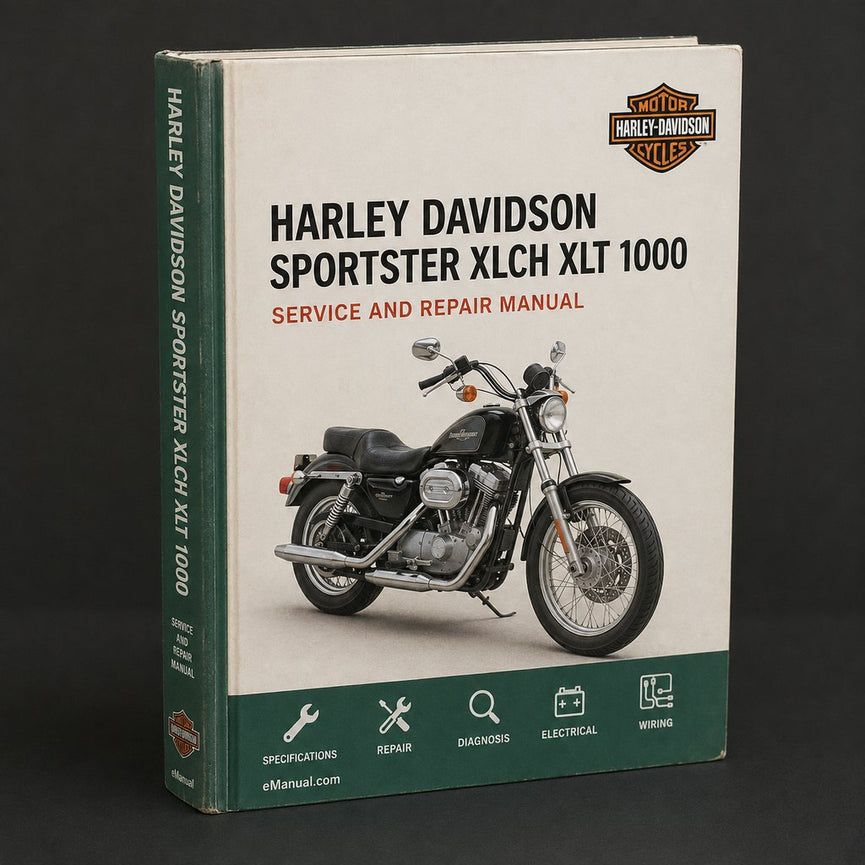 Harley Davidson Sportster XLCH XLT 1000 Service Repair Manual R