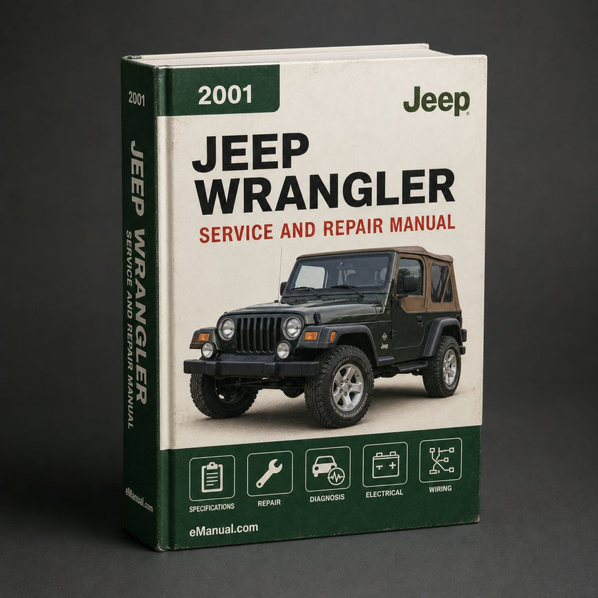 Jeep Wrangler 2001 Factory Workshop Service Repair Manual