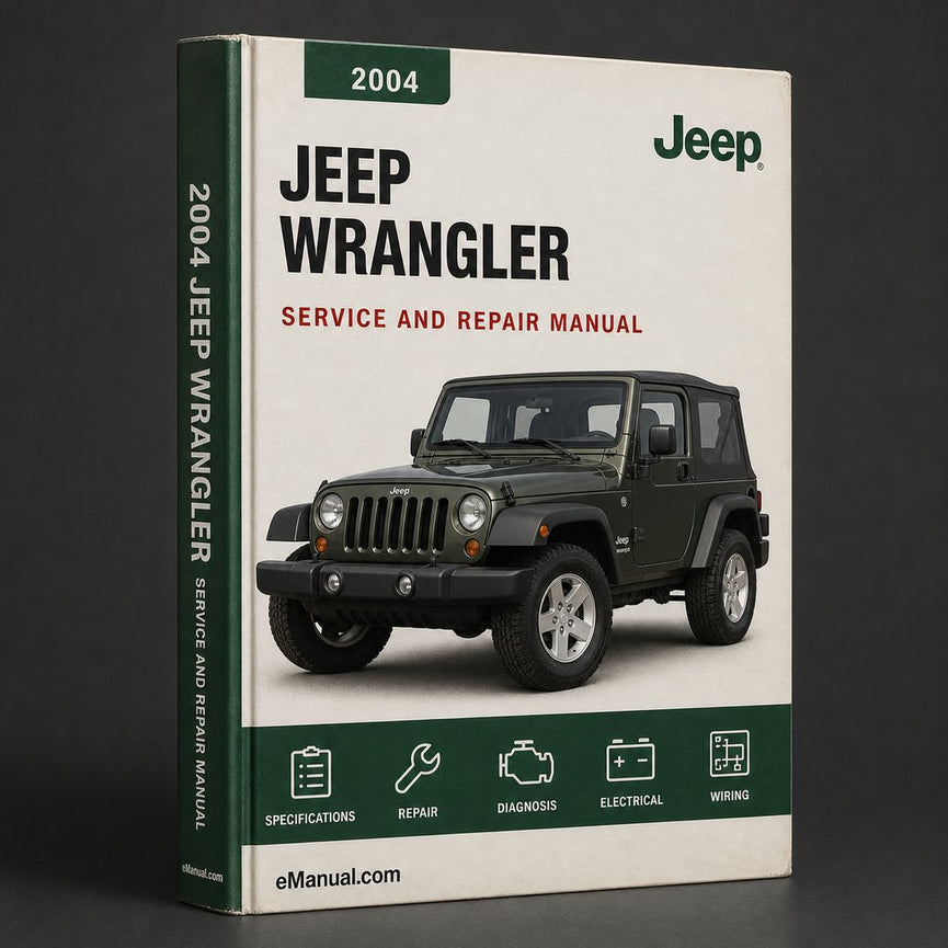 Jeep Wrangler 2004 Service Factory Repair Manual