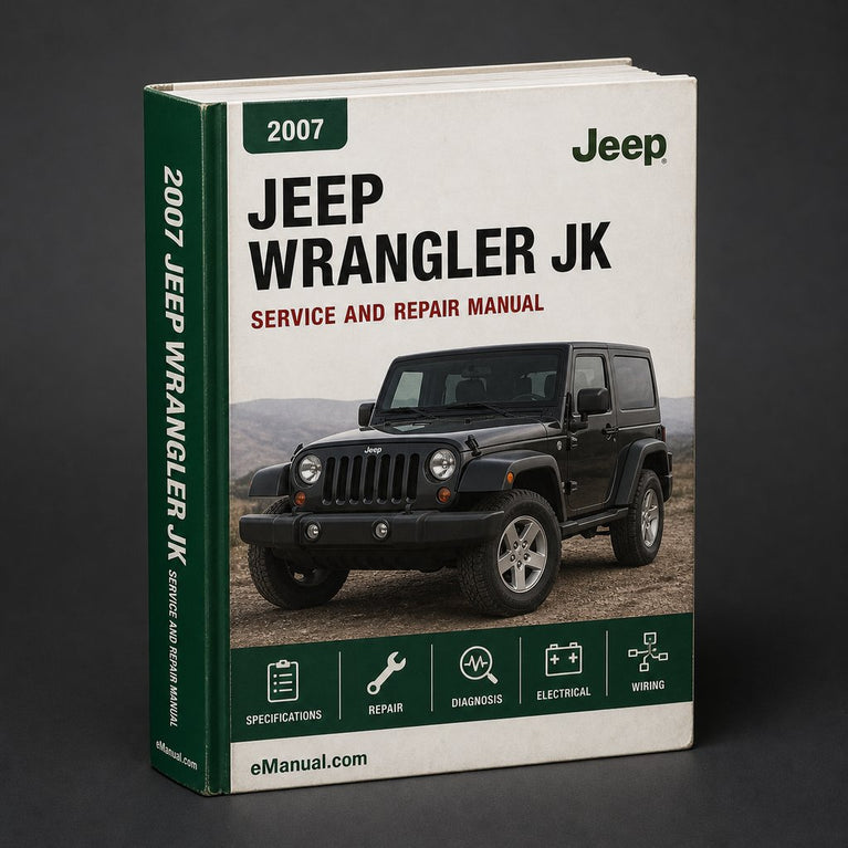 Jeep WRANGLER JK Service Repair Manual 2007-2011