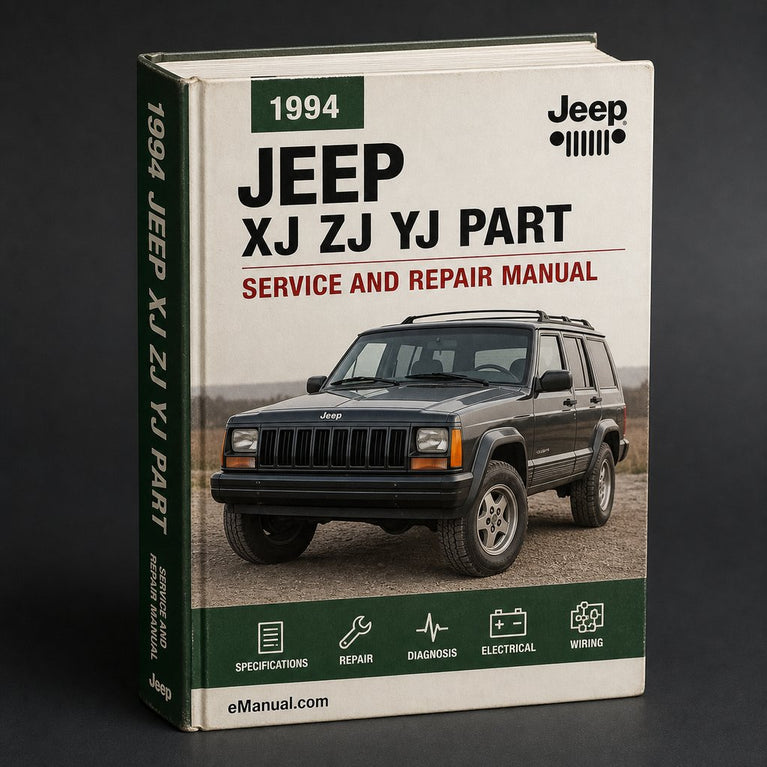 Jeep XJ ZJ YJ Part Catalog Manual 1994-1996