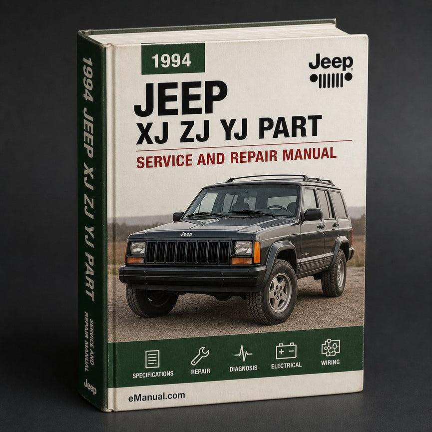 Jeep XJ ZJ YJ Part Catalog Manual 1994-1996