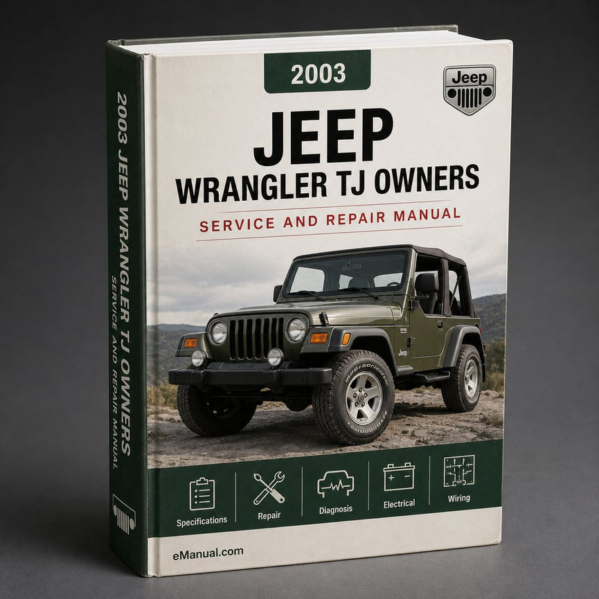 Jeep Wrangler TJ Service & Owners Manual 2003