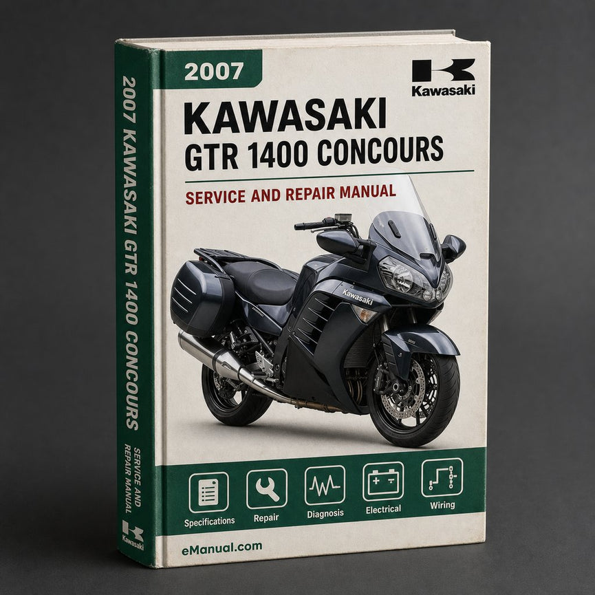 Kawasaki GTR 1400 Concours 2007-2013-PDF Repair Manual