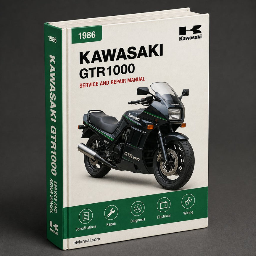Kawasaki GTR1000 1986-2003 Workshop Service Repair Manual
