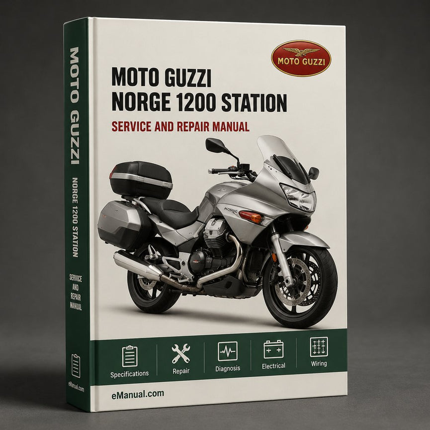 Moto Guzzi Norge 1200 Service Station Manual