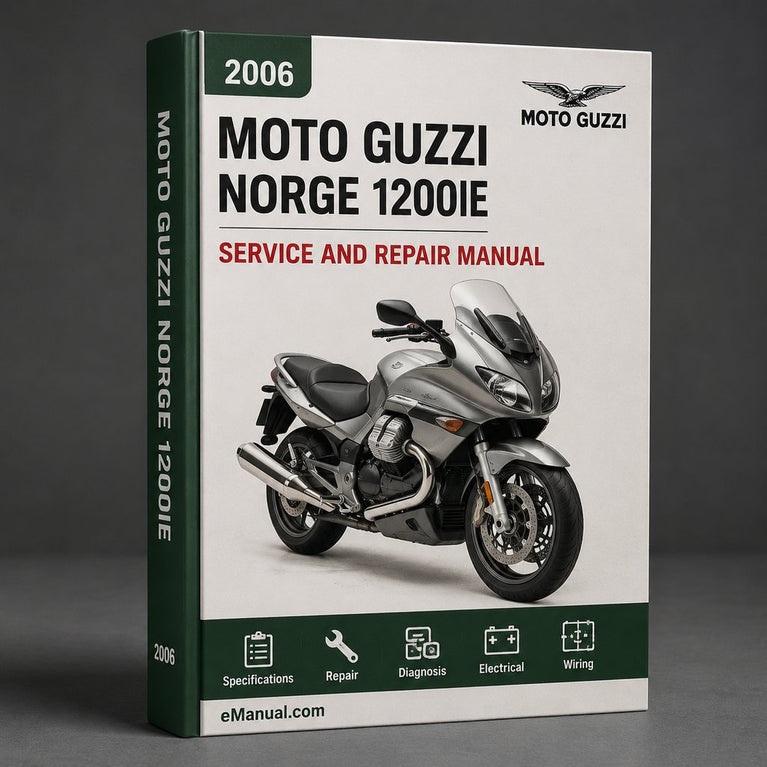 Moto Guzzi Norge 1200IE Parts Manual 2006