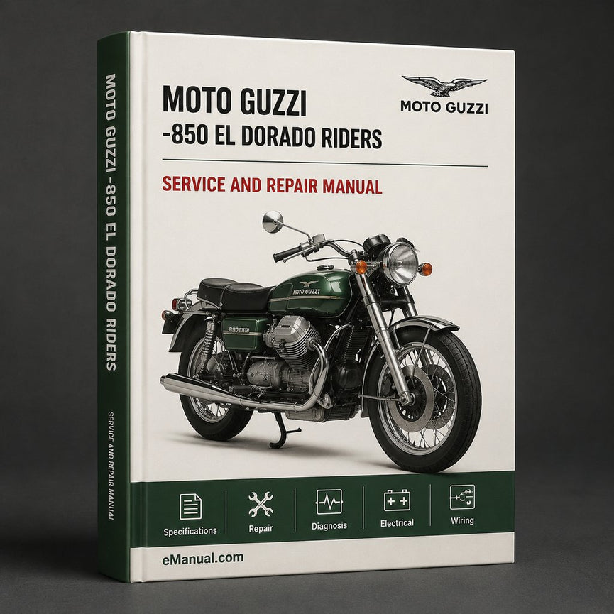 Moto Guzzi-850 El Dorado Manual (Riders Handbook)