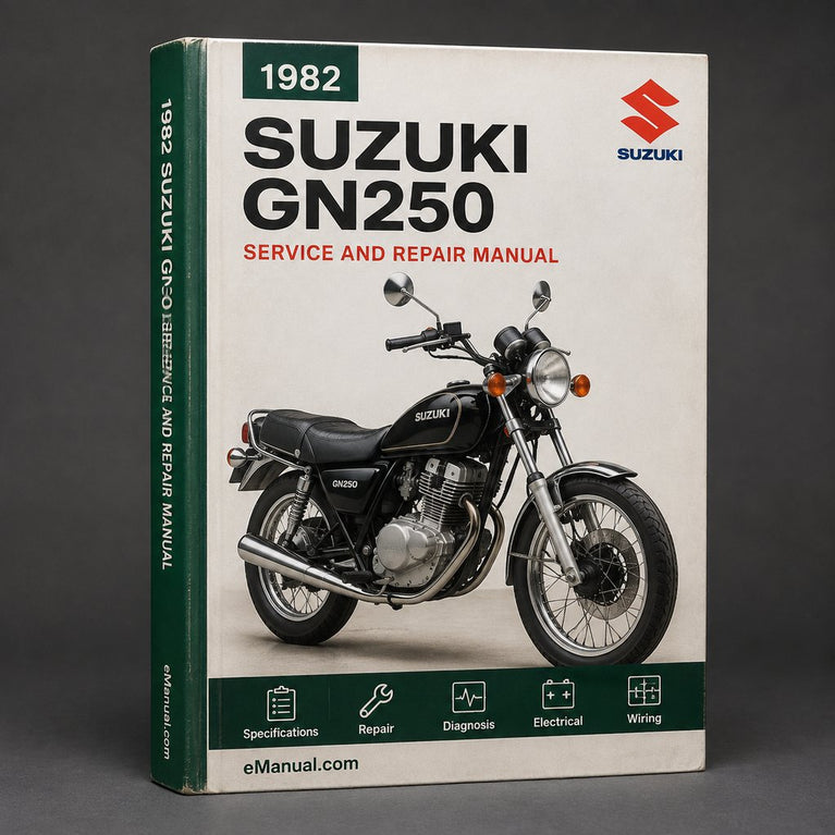 1982-1983 Suzuki GN250 Werkstatt-Reparaturhandbuch