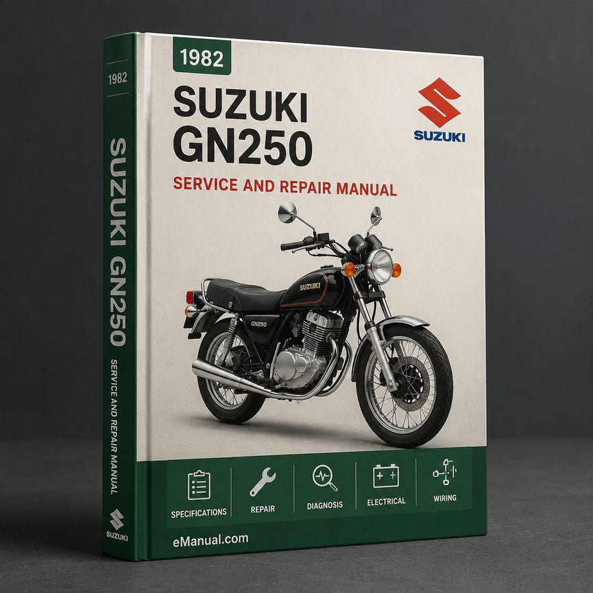 Suzuki GN250 Service Repair Manual 1982-1983