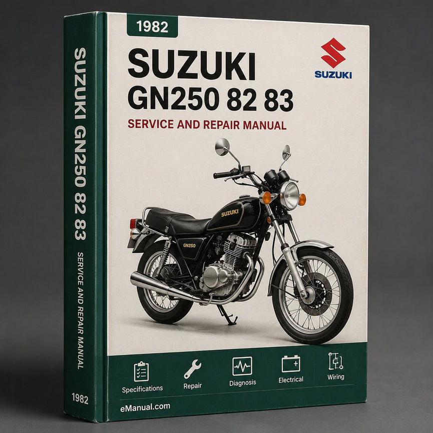 1982-1983 Suzuki GN250 Service Repair Manual 82 83