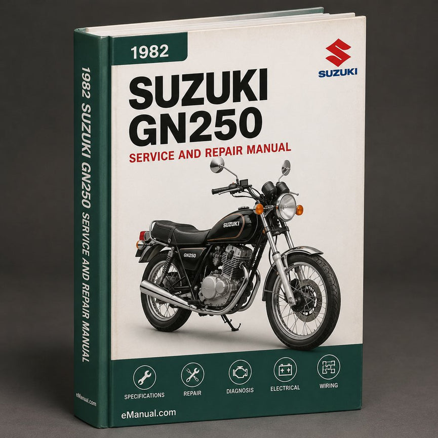 1982 1983 Suzuki GN250 Service Repair Workshop Manual (1982 1983)