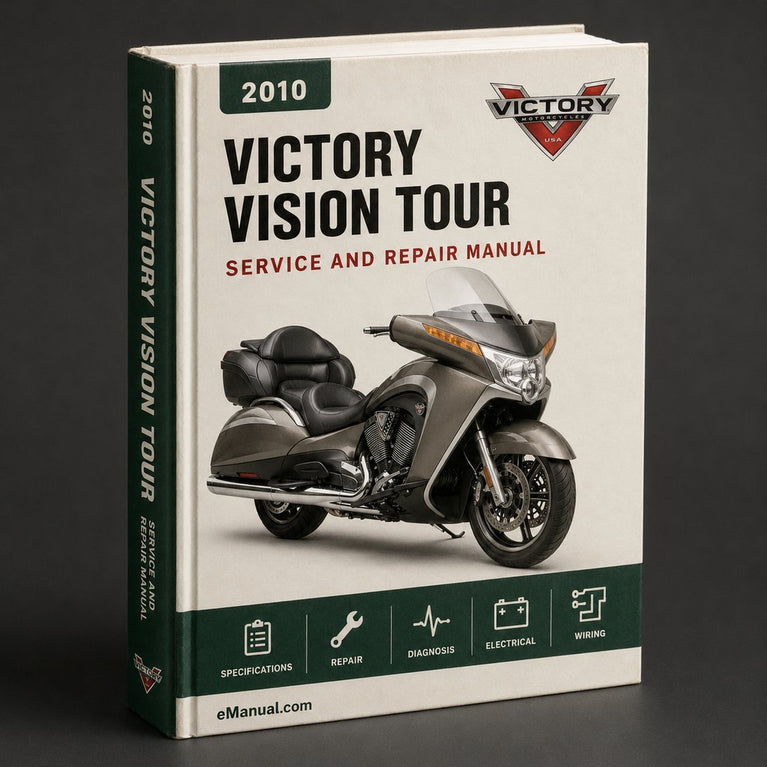 Victory Vision Tour 2010 Werks-Service-Reparaturhandbuch