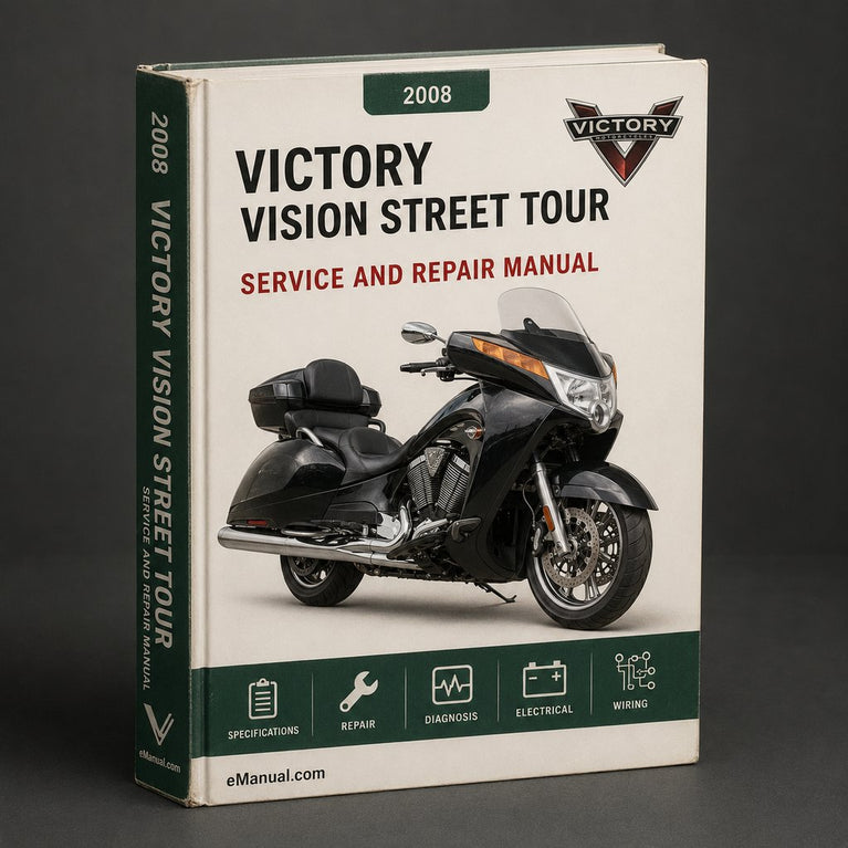 Manual de servicio y reparación del VICTORY VISION STREET TOUR 2008