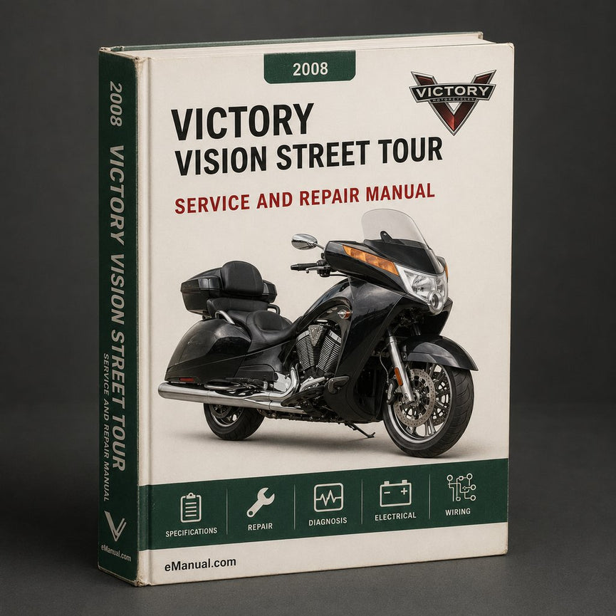 Manual de servicio y reparación del VICTORY VISION STREET TOUR 2008