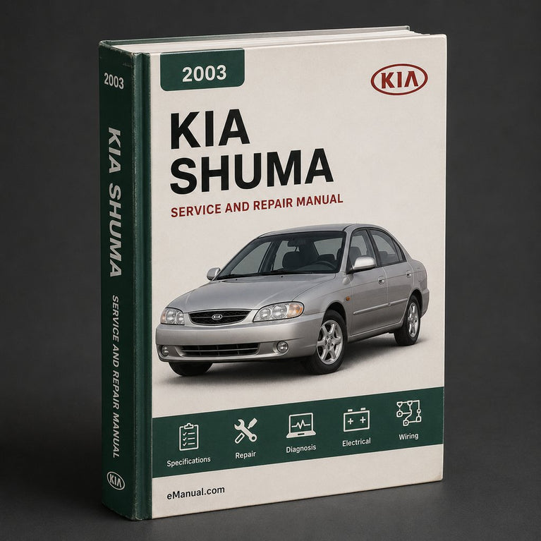 Kia Shuma 2003 Werkstatt-Service-Reparaturhandbuch