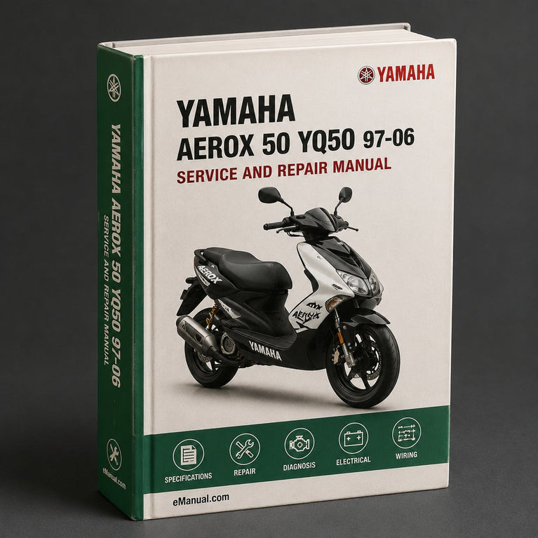 Yamaha AEROX 50 YQ50 Service Repair Manual 97-06