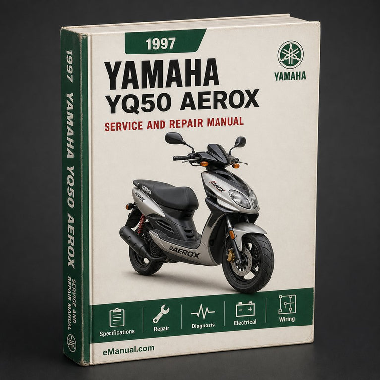 Yamaha YQ50 Aerox 1997-2000 Workshop Service Repair Manual