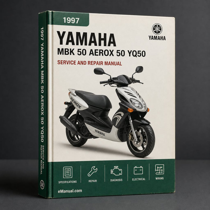 Yamaha MBK 50 Aerox 50 YQ50 Scooter Complete Workshop Service Repair Manual 1997 1998 1999 2000 2001 2002