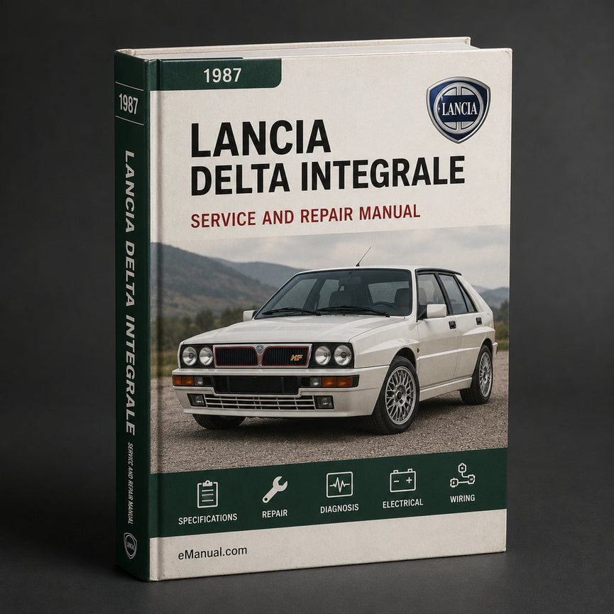Lancia Delta Integrale 1987 Reparatur-Servicehandbuch