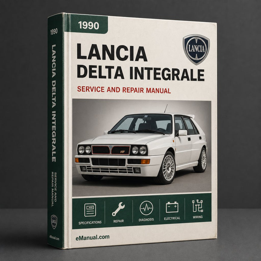 Lancia Delta Integrale 1990 Repair Service Manual