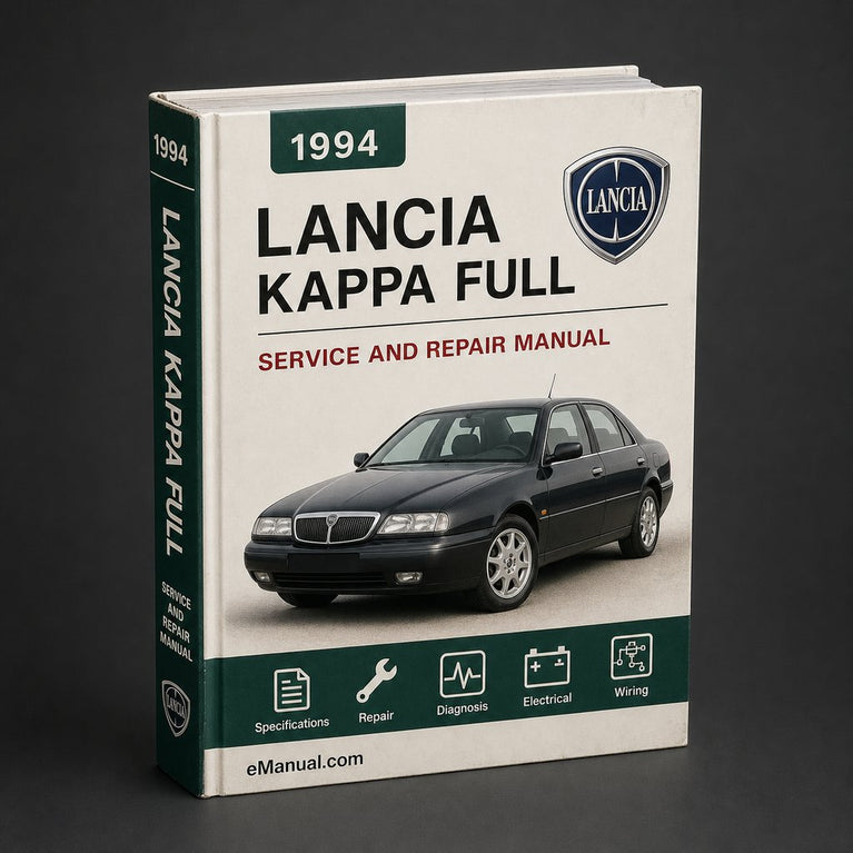LANCIA KAPPA LANCIA K Full Service & Repair Manual 1994-2000