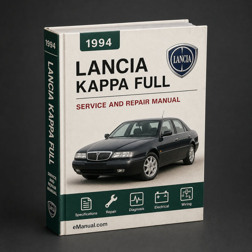 LANCIA KAPPA LANCIA K Full Service & Repair Manual 1994-2000