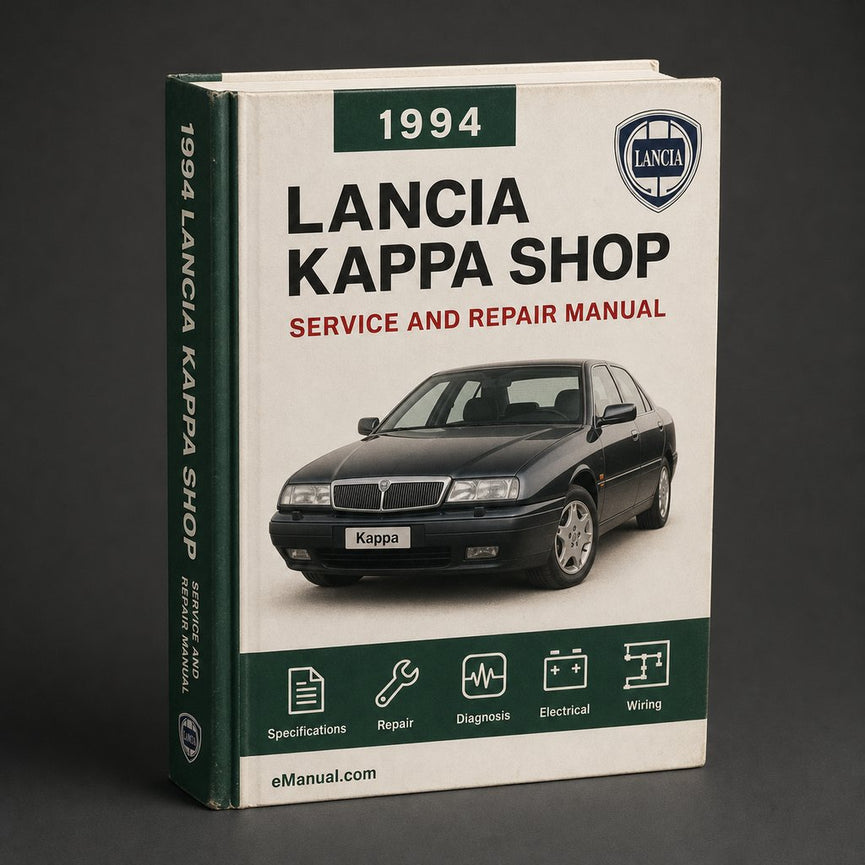 Lancia Kappa Lancia K 1994-2000 Shop Service Repair Manual