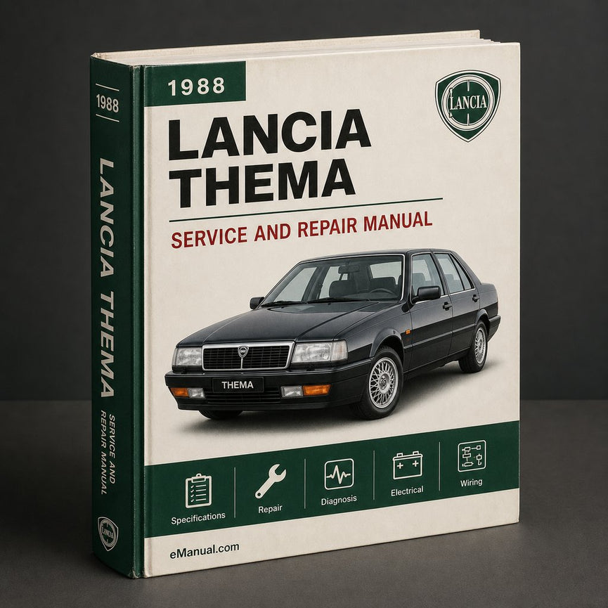 Lancia Thema Service Repair Manual 1988