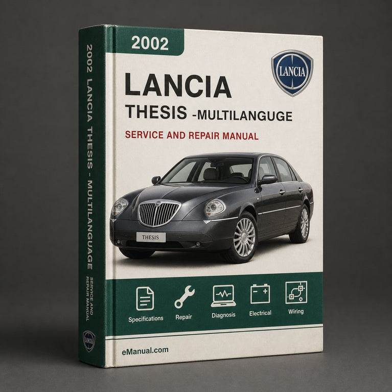 Manual de taller y reparación del Lancia Thesis 2002-2010 (multiidioma)