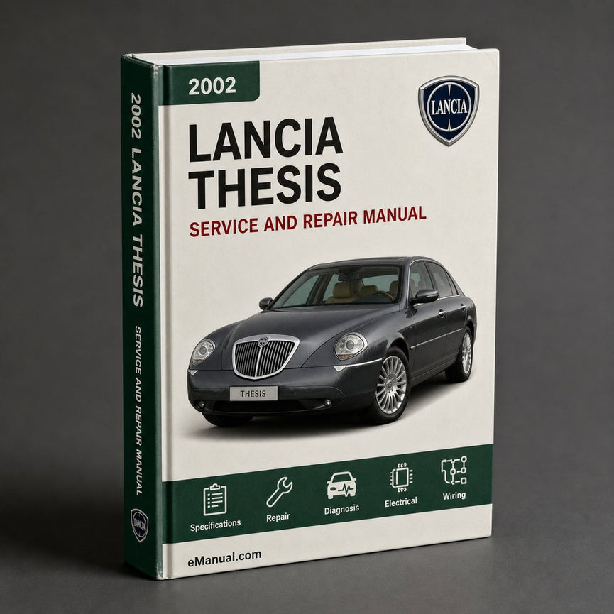 2002-2010 Lancia Thesis Werkstatt-Service-Reparaturhandbuch