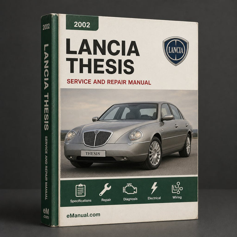 Manual de taller y reparación del Lancia Thesis 2002-2010