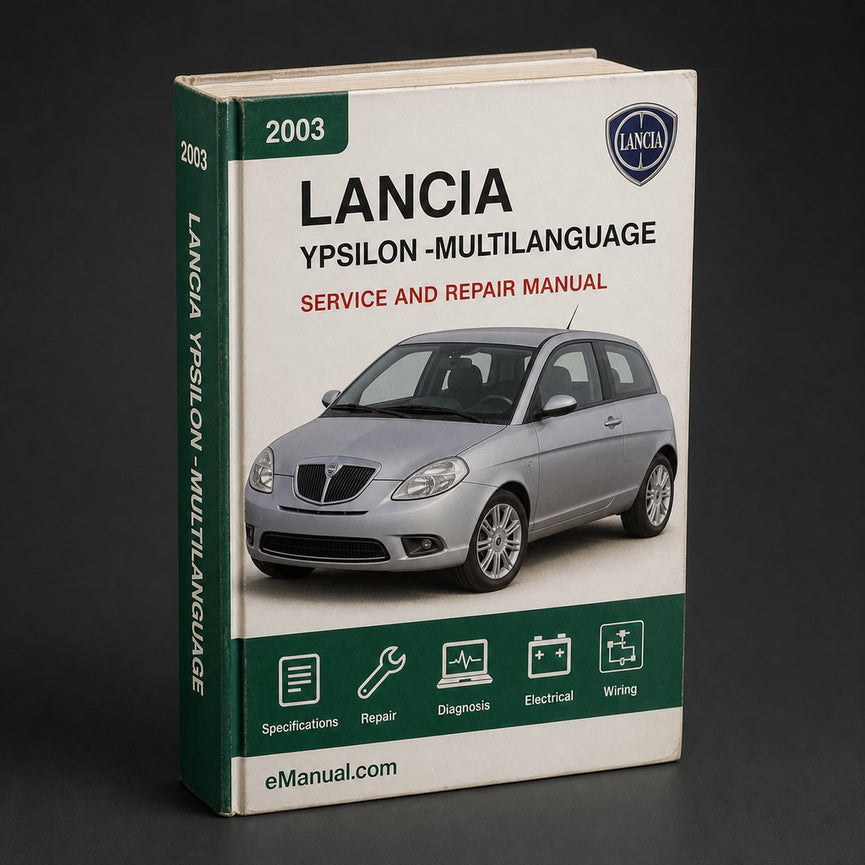 Lancia Ypsilon 2003-2011 Workshop Service Repair Manual-Multilanguage