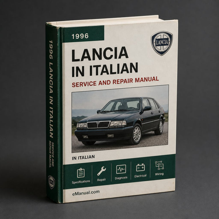 1996-2003 Lancia Y Werkstatt-Service-Reparaturhandbuch in ITALIENISCH ()
