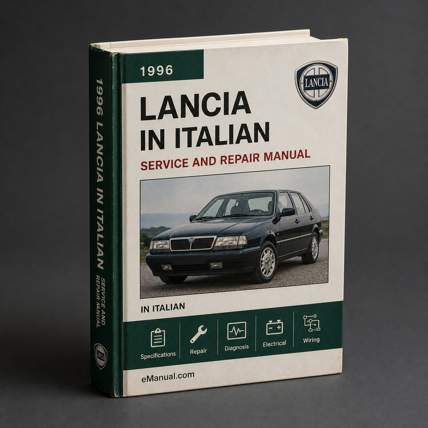 1996-2003 Lancia Y Werkstatt-Service-Reparaturhandbuch in ITALIENISCH ()
