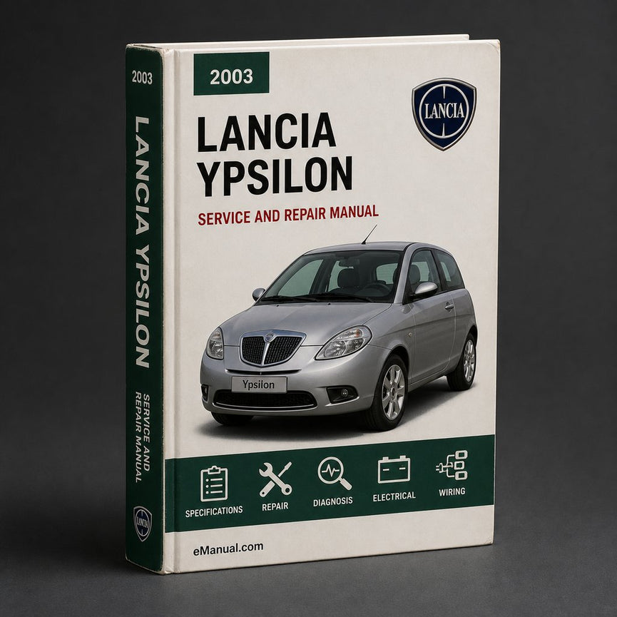 2003-2011 Lancia Ypsilon Werkstatt-Service-Reparaturhandbuch