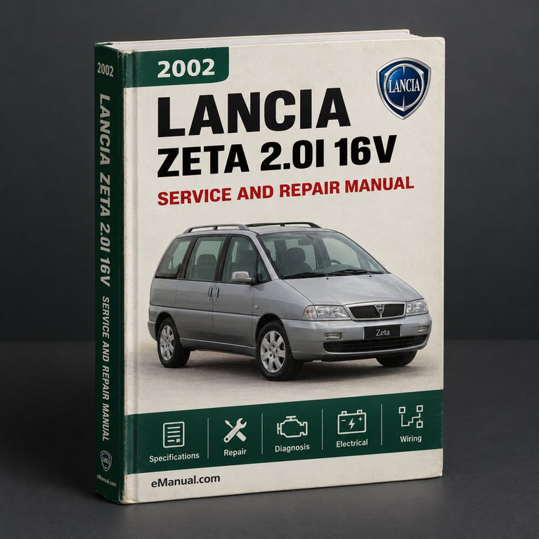 Lancia Zeta 2.0i 16V 2002 Workshop Service Repair Manual