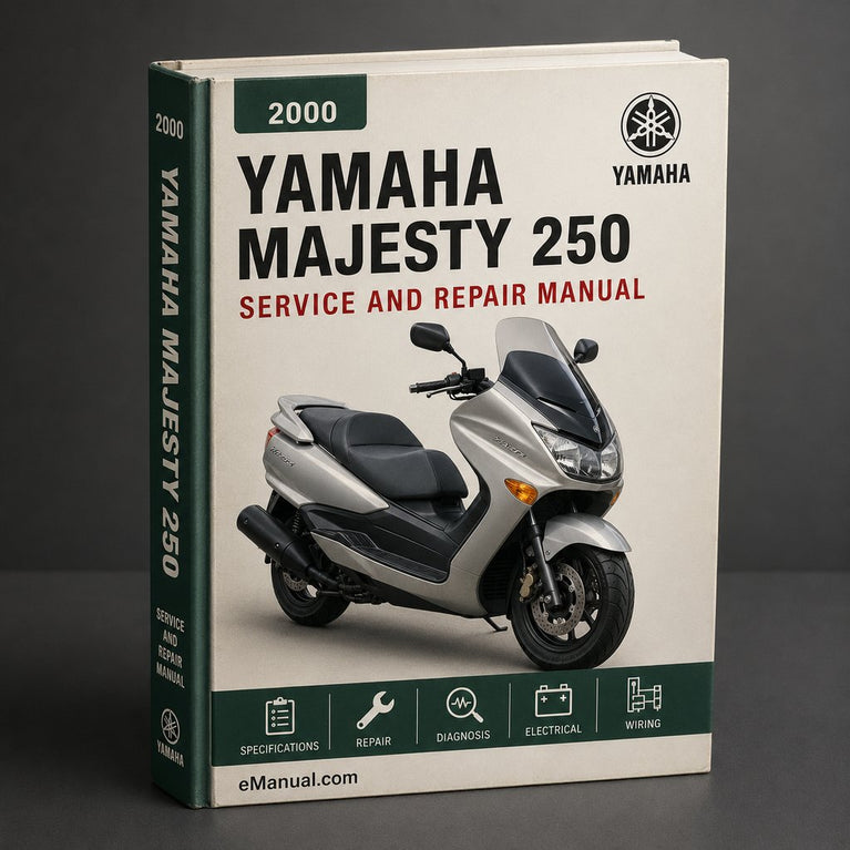 Yamaha Majesty 250 2000 Workshop Service Repair Manual