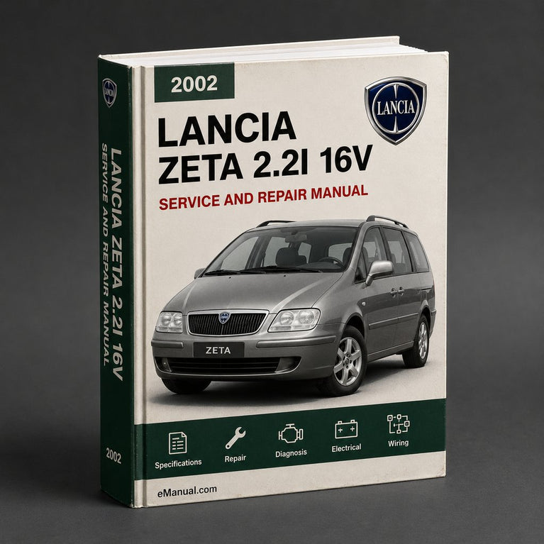 Lancia Zeta 2.2i 16V 2002 Service Repair Manual