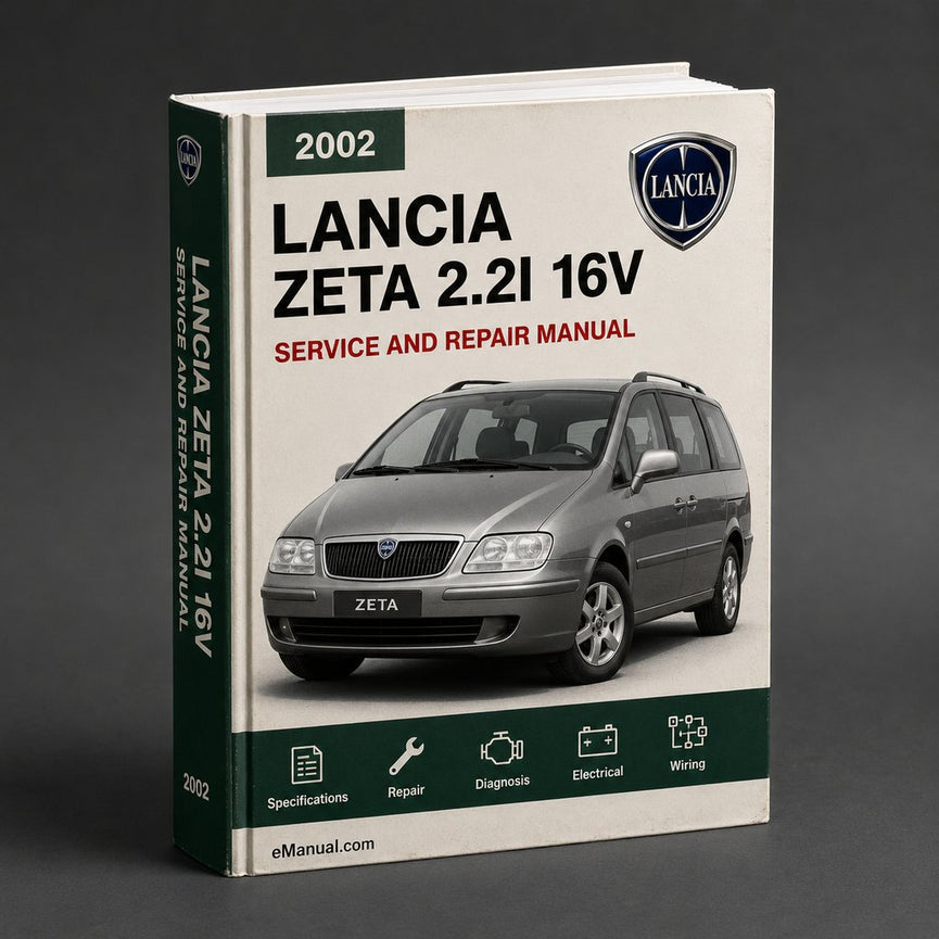 Lancia Zeta 2.2i 16V 2002 Service Repair Manual