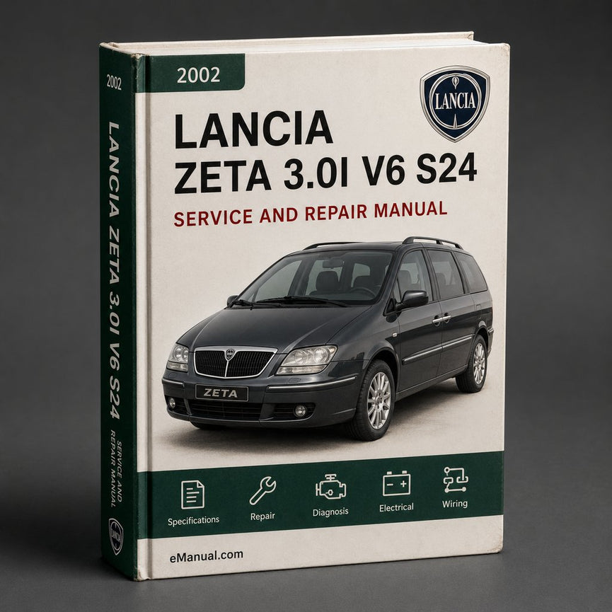 Lancia Zeta 3.0i V6 S24 2002 Service Repair Manual