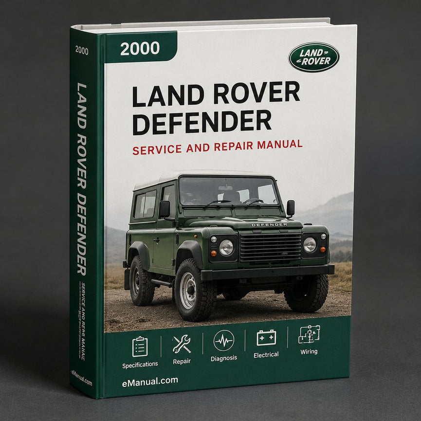 2000 Land Rover Defender Factory Service Repair Manual