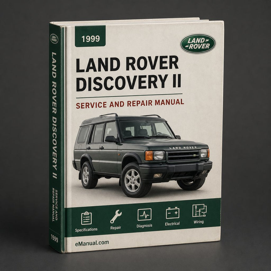 1999-2003 Land Rover DISCOVER II Service-Reparaturhandbuch