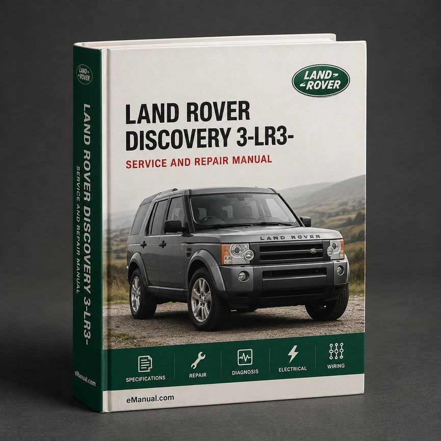 Land Rover Discovery 3-LR3-Workshop Repair Manual