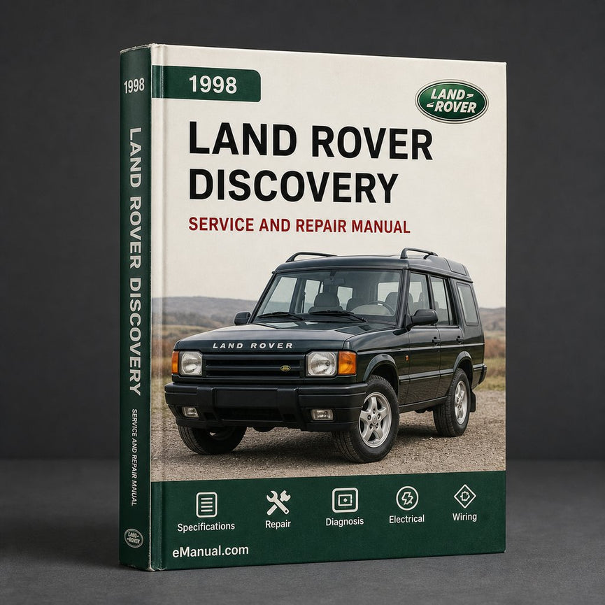 Land Rover Discovery 2 1998 Factory Service Repair Manual