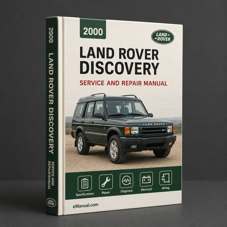 Land Rover Discovery 2 2000 Factory Service Repair Manual